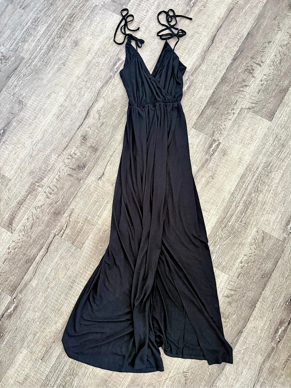Rachel Pally Halter Maxi Dress Black Size Small